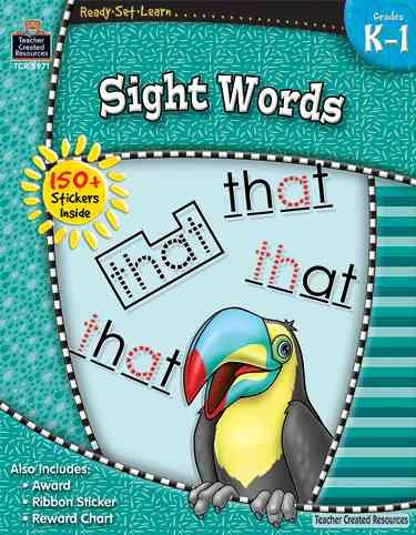 Ready-Set-Learn: Sight Words, Grades K–1 cover