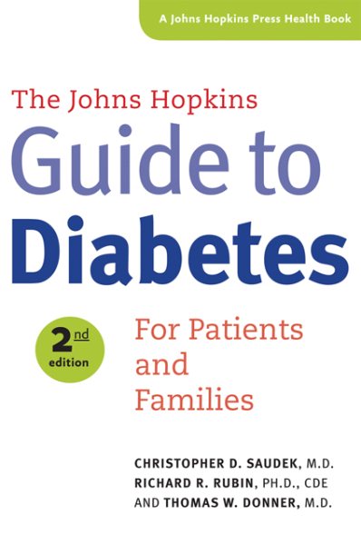 The Johns Hopkins Guide to Diabetes: For Patients and Families (A Johns Hopkins Press Health Book) cover