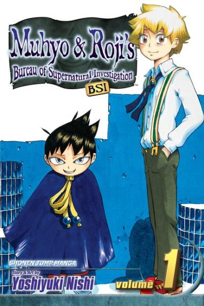 Muhyo & Roji's Bureau of Supernatural Investigation, Vol. 1 (1) cover