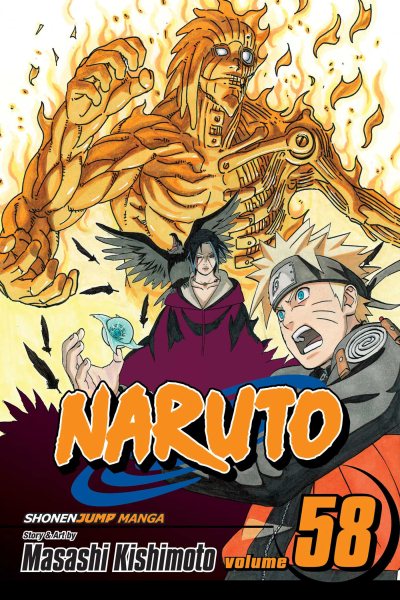 Naruto, Vol. 58: Naruto vs. Itachi cover