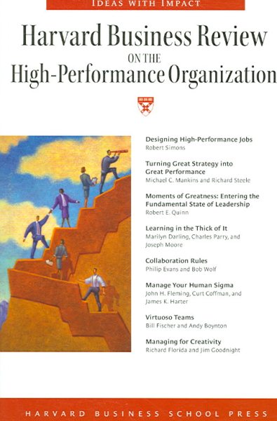 Harvard Business Review on the High-performance Organization (Harvard Business Review Paperback Series) cover