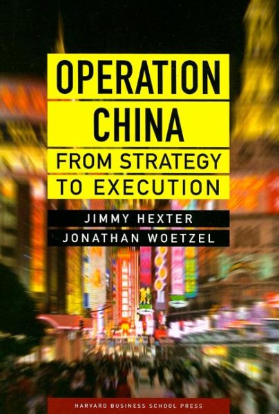 Operation China: From Strategy to Execution cover