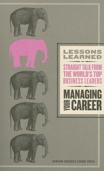 Managing Your Career (Lessons Learned) cover