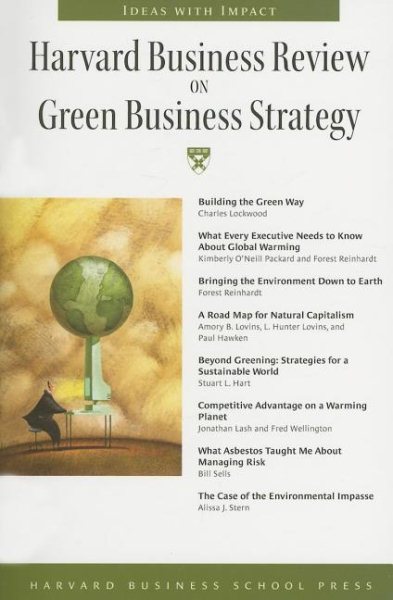 Harvard Business Review on Green Business Strategy (Harvard Business Review Paperback Series) cover