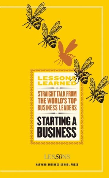 Starting a Business (Lessons Learned) cover
