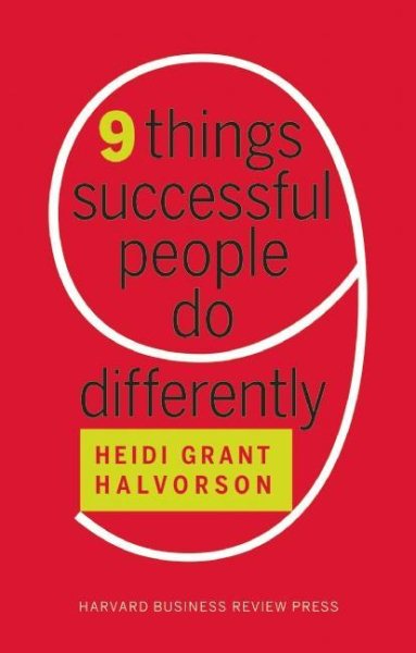 Nine Things Successful People Do Differently cover