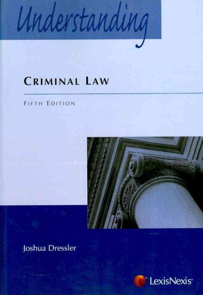Understanding Criminal Law cover