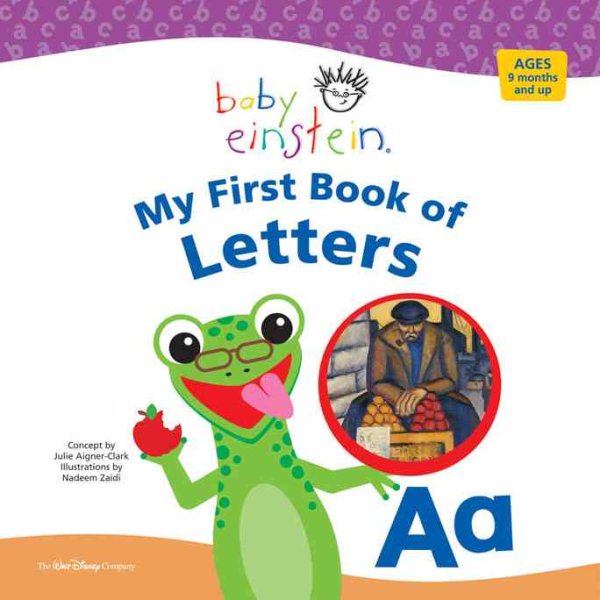 Baby Einstein My First Book of Letters cover