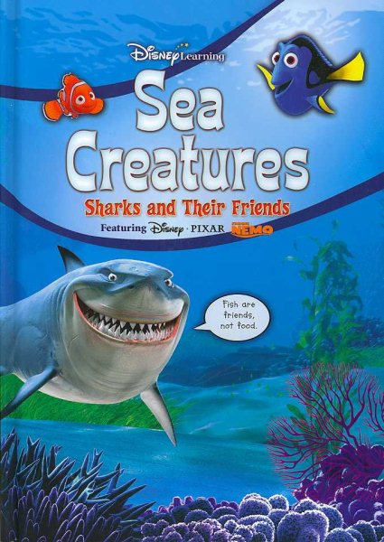 Sea Creatures: Sharks and Their Friends (Disney Learning) cover
