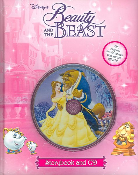 Disney's Beauty and the Beast Storybook and CD cover