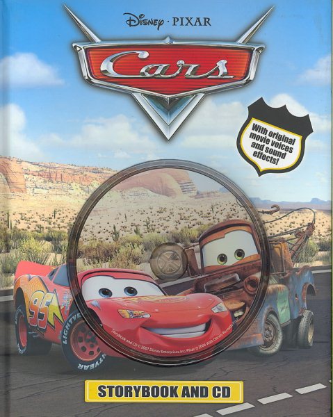 Disney/Pixar Cars Storybook and CD cover