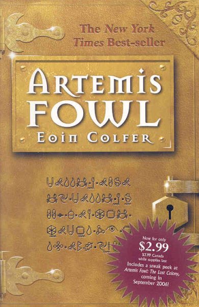Artemis Fowl Book 1 (Promotional Edition) cover