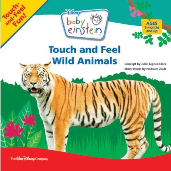 Touch and Feel Wild Animals (Baby Einstein) cover