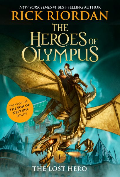 The Lost Hero (Heroes of Olympus, Book 1) cover