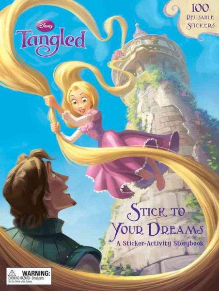 Tangled: Stick to Your Dreams: A Sticker-Activity Storybook cover