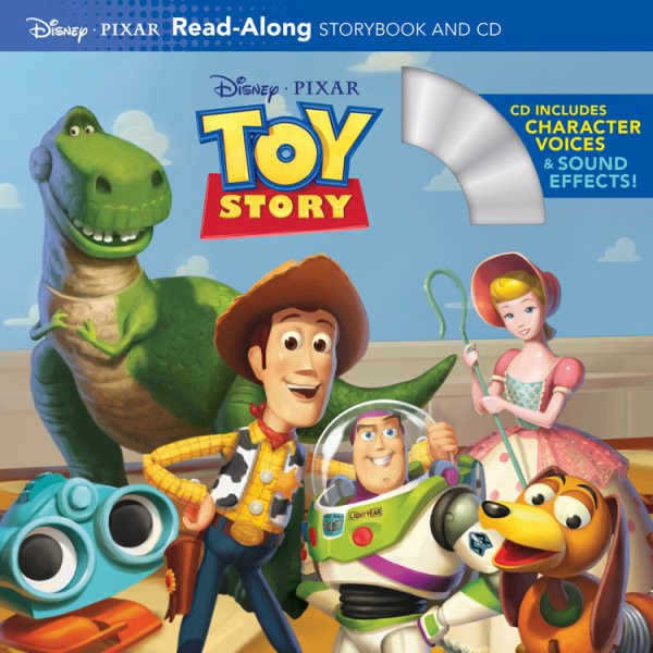 Toy Story Read-Along Storybook and CD cover