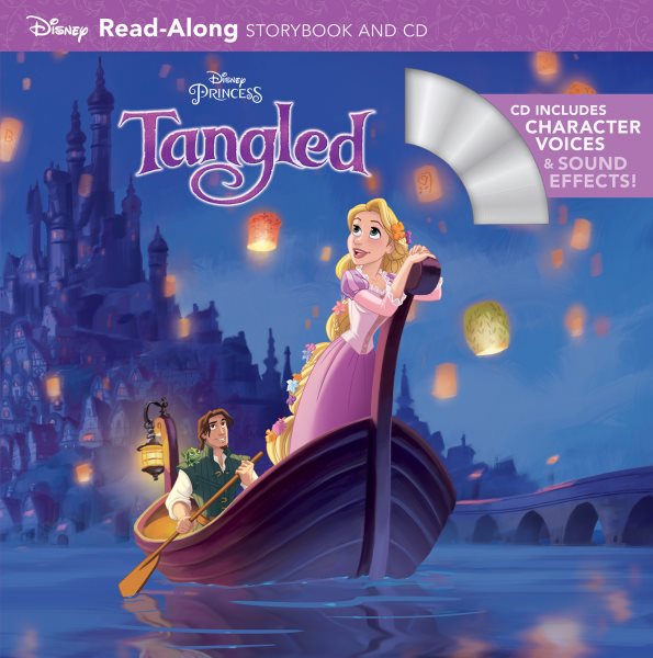 Tangled Read-Along Storybook and CD cover