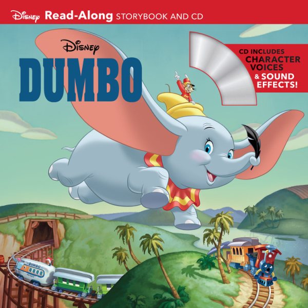 Dumbo Read-Along Storybook and CD cover