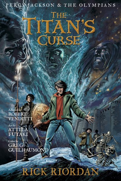 The Titan's Curse: The Graphic Novel (Percy Jackson and the Olympians Series, Book 3) cover