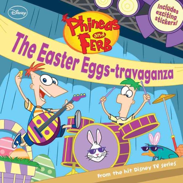 Phineas and Ferb #8: The Easter Eggs-travaganza cover