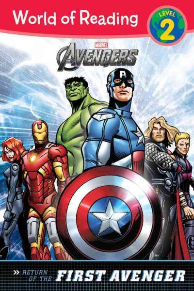 The Avengers: The Return of the First Avenger (Level 2) (World of Reading) cover