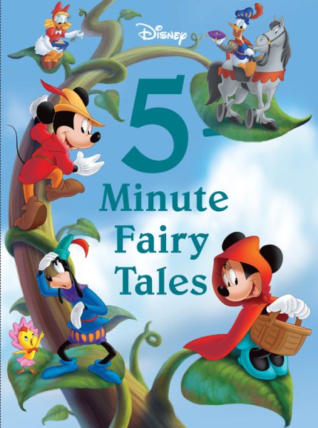 Disney 5-Minute Fairy Tales (5-Minute Stories) cover