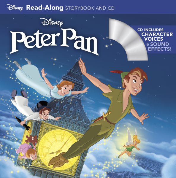 Peter Pan Read-Along Storybook and CD cover