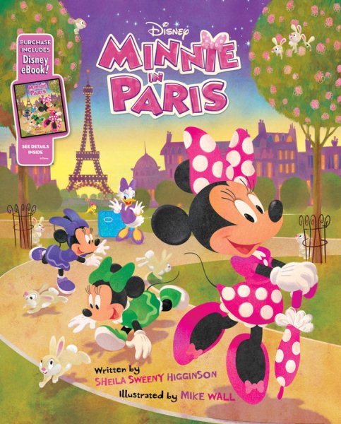 Minnie Minnie in Paris: Purchase Includes Disney eBook! cover
