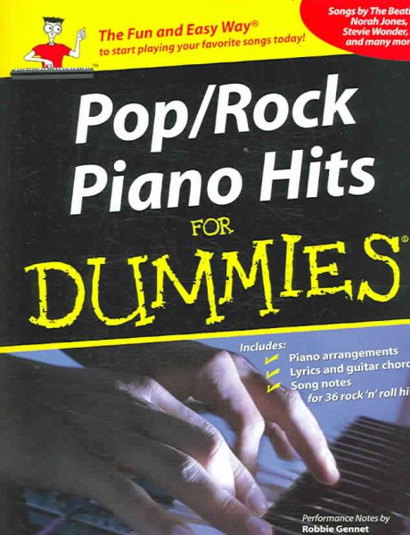 Pop/Rock Piano Hits for Dummies: A Reference for the Rest of Us! cover