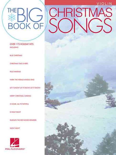Big Book Of Christmas Songs Violin cover