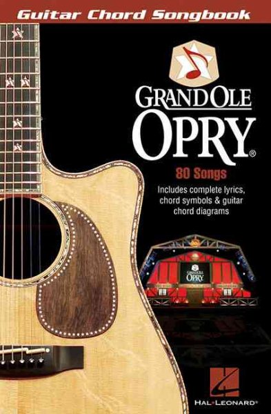 Grand Ole Opry: Guitar Chord Songbook cover