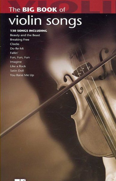 Big Book of Violin Songs (Big Book (Hal Leonard)) cover