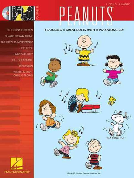Peanuts: Piano Duet Play-Along Volume 21 cover