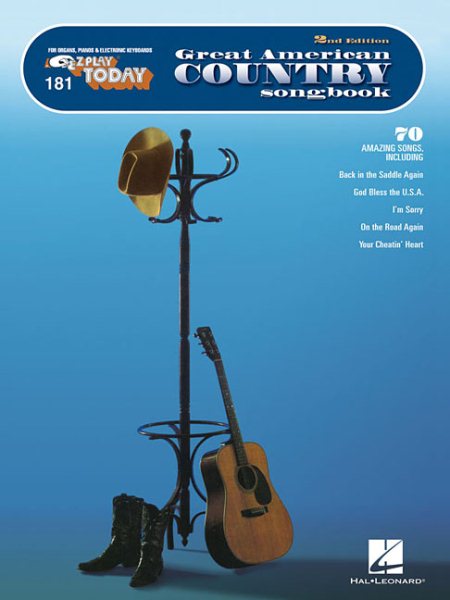Great American Country Songbook: E-Z Play Today Volume 181 (E-z Play Today, 181)