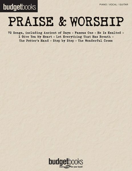 Praise & Worship: Budget Books cover