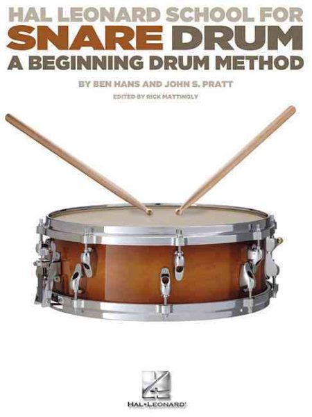 Hal Leonard School for Snare Drum: A Beginning Drum Method (CAISSE CLAIRE) cover