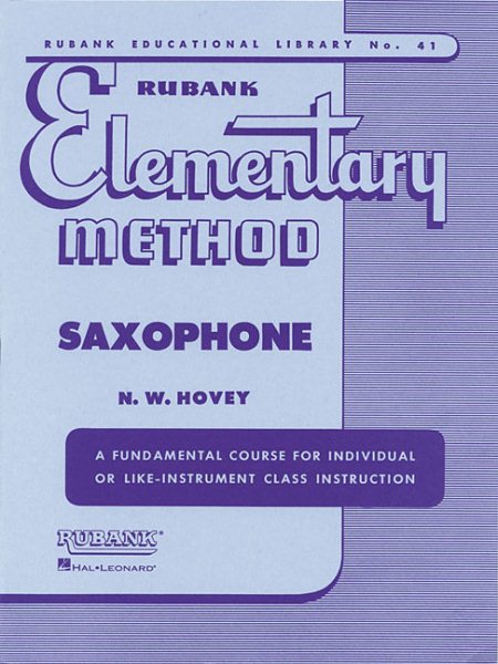 RUBANK ELEMENTARY METHOD SAXOPHONE (Rubank Educational Library)