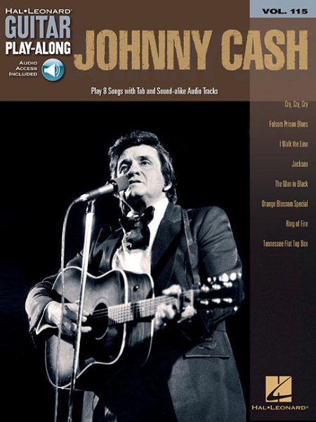 Johnny Cash: Guitar Play-Along Volume 115 cover
