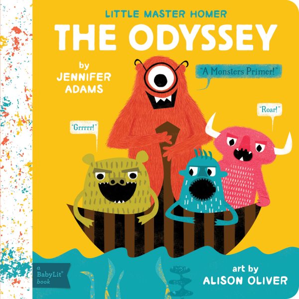The Odyssey: A BabyLit® Monsters Primer cover