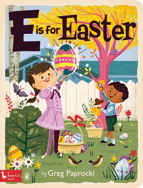 E Is for Easter (BabyLit) cover