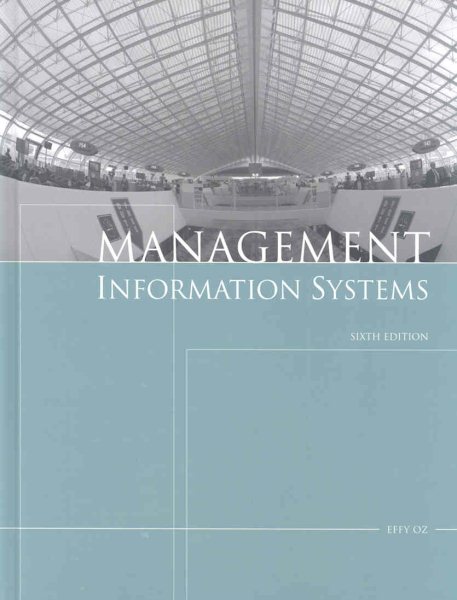 Management Information Systems, Sixth Edition cover