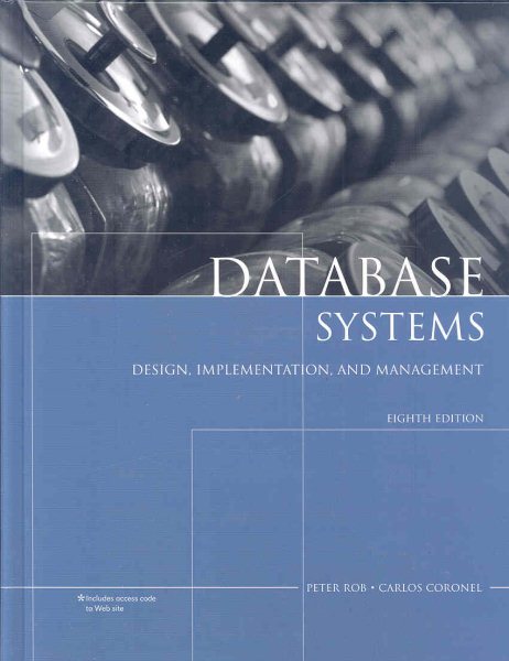 Database Systems: Design, Implementation, and Management cover