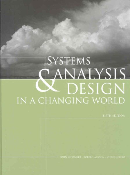 Systems Analysis and Design in a Changing World (with CourseMate Printed Access Card) cover