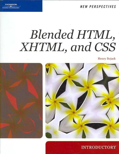 New Perspectives on Blended HTML, XHTML, and CSS cover