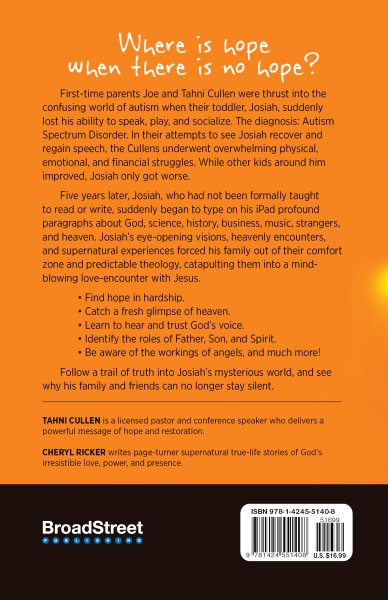 Josiah's Fire: Autism Stole His Words, God Gave Him a Voice (Paperback) – Inspirational Book on Overcoming Adversity Through God cover