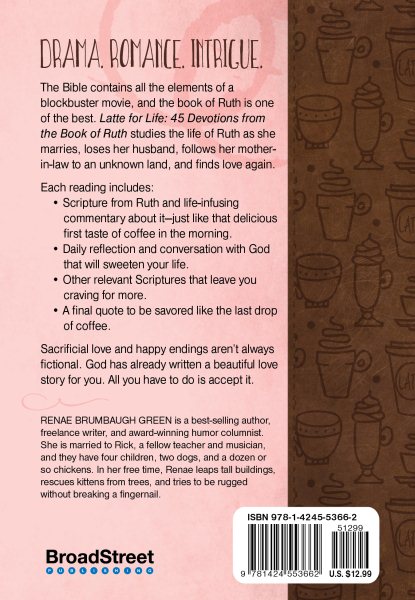 Latte for Life: 45 Devotions from the Book of Ruth cover