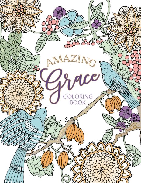 Amazing Grace Coloring Book (Majestic Expressions) cover