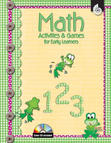 Math Activities & Games for Early Leaners (Early Childhood Activities) cover