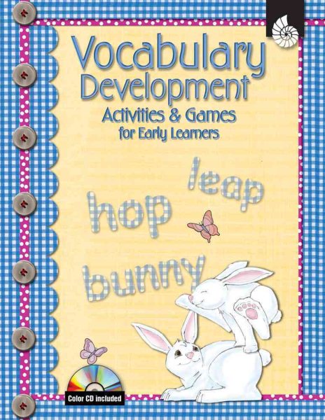 Vocabulary Development Activities & Games for Early Leaners (Early Childhood Activities) cover