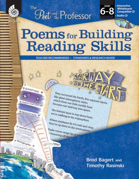 Poems for Building Reading Skills Levels 6-8 (The Poet and the Professor) cover